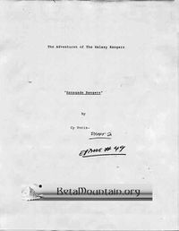 Screenplay provided by Cyrus Voris